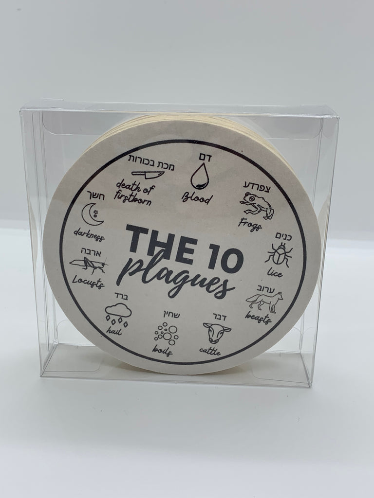 The 10 Plagues Coaster Set