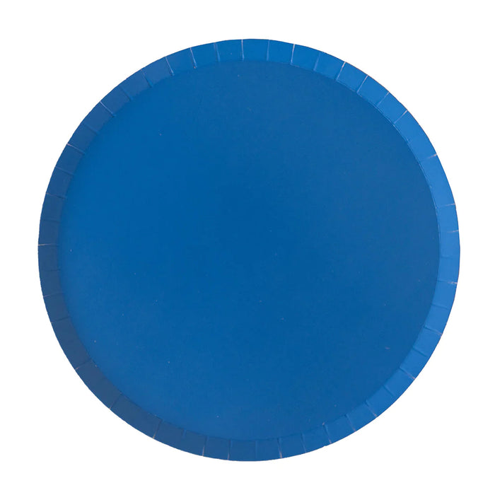 Blue Sapphire Dinner plates - set of 8