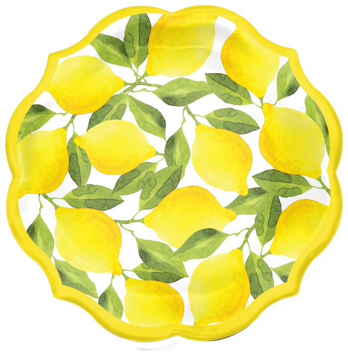 Dinner Plate Lemons/8ct