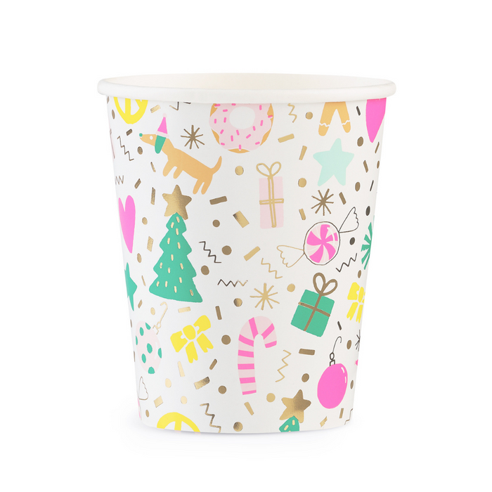 Merry + Bright 9 oz Cups