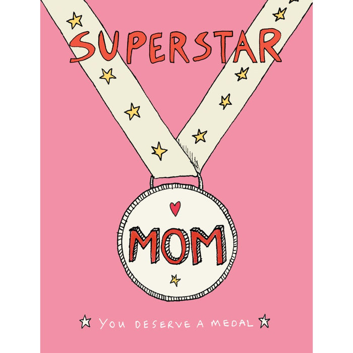 Superstar Mom - Greeting Card