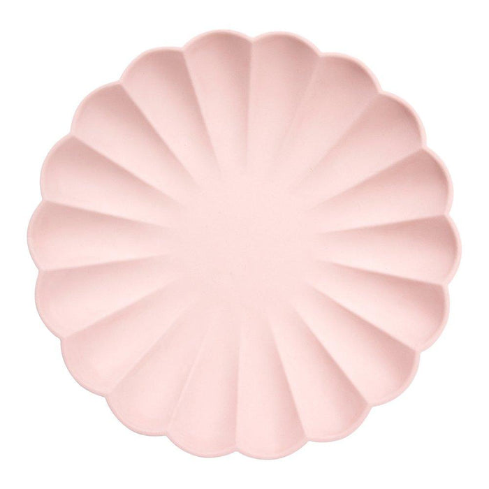 Meri Meri Eco Large Pale Pink Plates