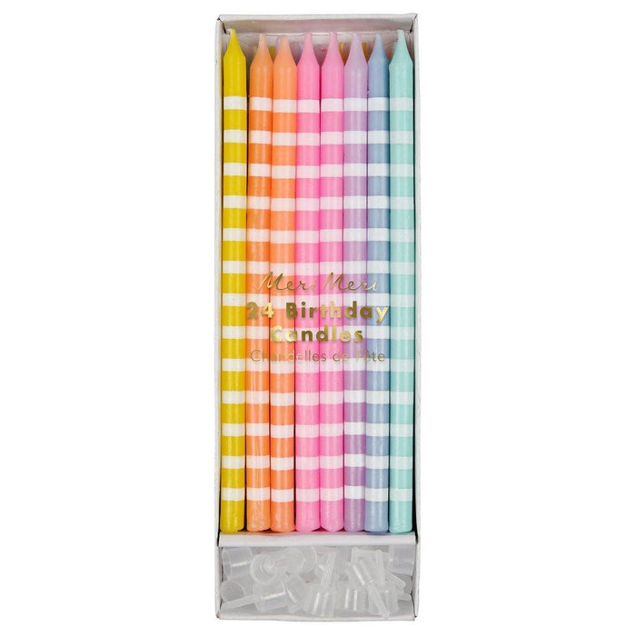 Meri Meri Pastel Rainbow 'Birthday Candles