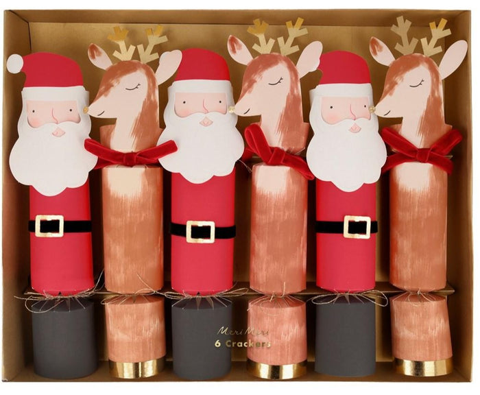Meri Meri Christmas Character Large Crackers