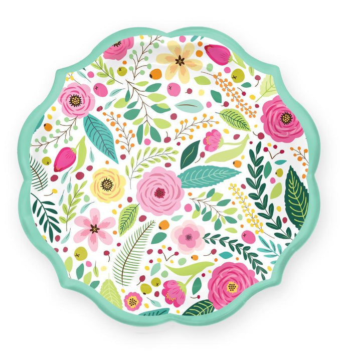 Spring Blossom 5" canape plate