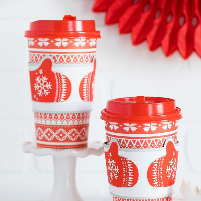 Holiday Sweater Coffee Cups