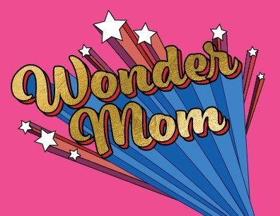 Wonder Mom - Greeting Card